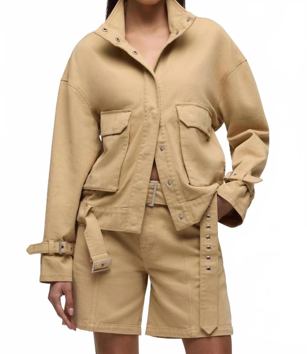 NEW HUDSON relaxed utility jacket in cornfield
